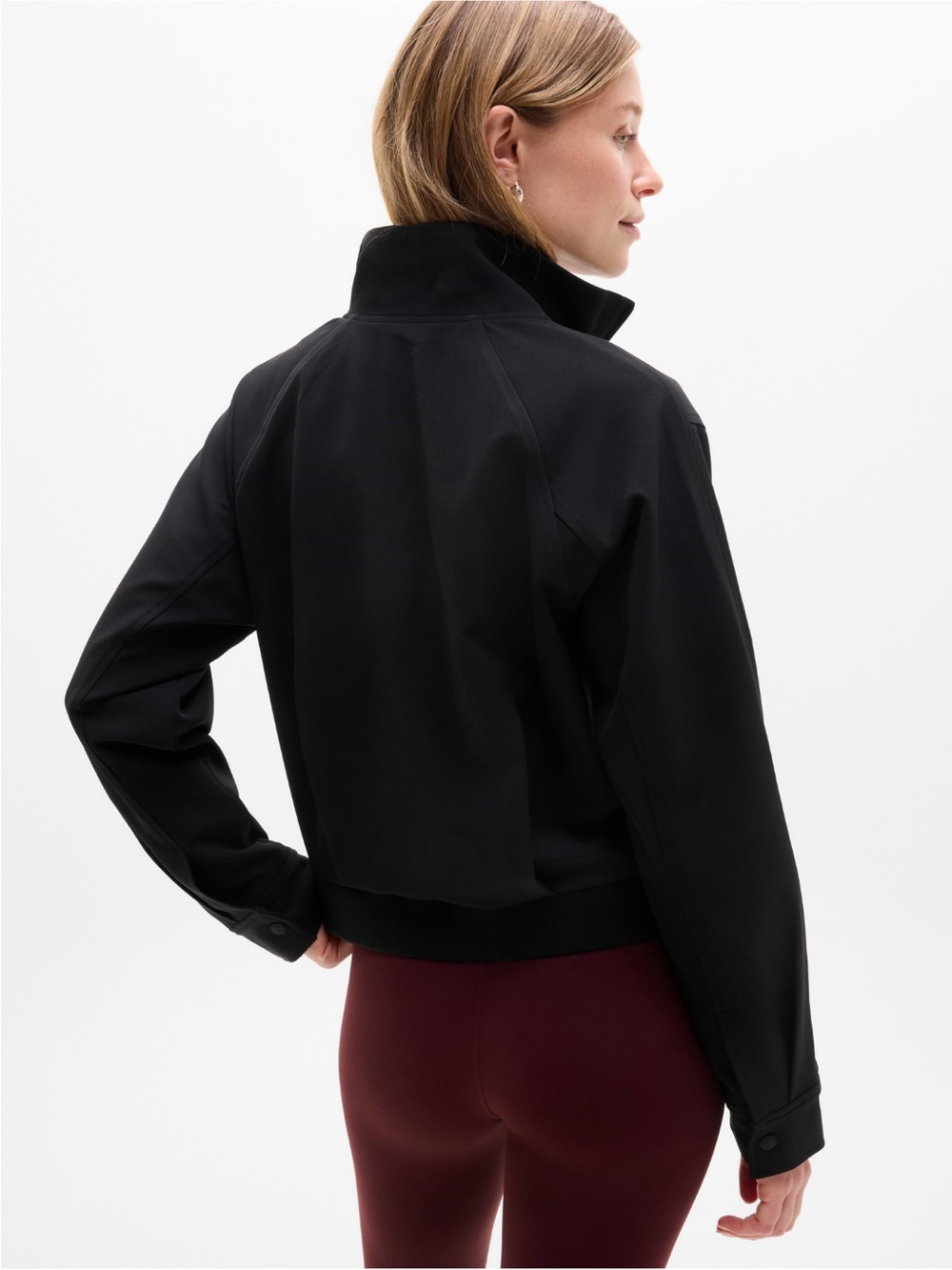 NWT Athleta Endless Jacket Black XL - Picture 2 of 9